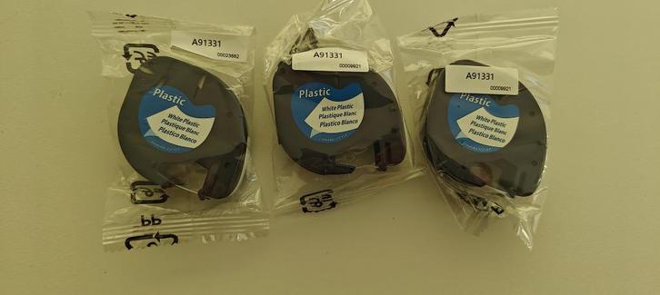 Hervul tape voor Dymo Letratag Label Maker Tape, Computers en Software, Labelprinters, Nieuw, Tape-label, Ophalen of Verzenden