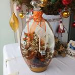 Olielamp met bloemen CIDEART, Huis en Inrichting, Ophalen of Verzenden, Zo goed als nieuw