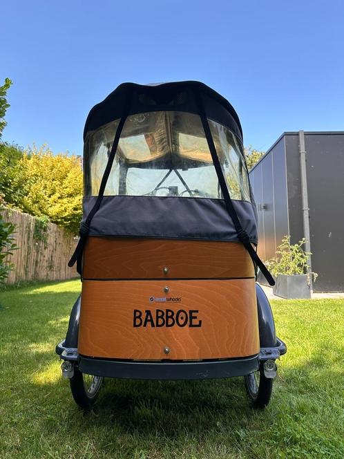 Babboe Curve Mountain - Elektrische bakfiets, Fietsen en Brommers, Fietsen | Bakfietsen, Gebruikt, Overige merken, 4 kinderen of meer