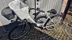 Prophete fiets 28 inch wit 1 versnelling en terugtraprem, (Extra) lage instap, 47 tot 50 cm, Zo goed als nieuw, Ophalen