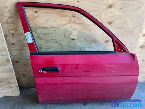 MAZDA DEMIO ROOD SU rechts voor deur portier 1996-2003, Auto-onderdelen, Carrosserie, Deur, Mazda, Gebruikt, Ophalen of Verzenden