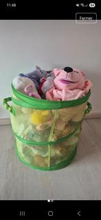 Peluches avec panier de rangement, Kinderen en Baby's, Ophalen of Verzenden, Gebruikt