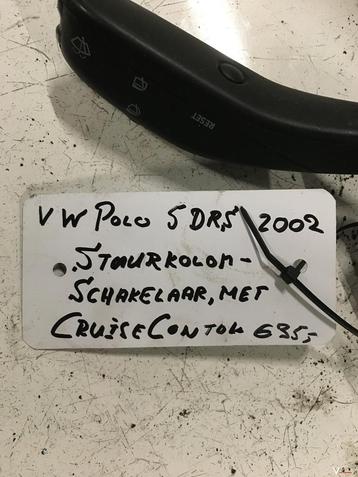 Vw Polo 5 drs 2002 Stuurkolomcombischakelaar beschikbaar voor biedingen