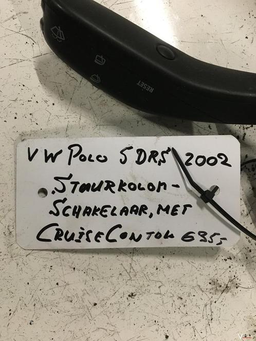Vw Polo 5 drs 2002 Stuurkolomcombischakelaar, Auto-onderdelen, Dashboard en Schakelaars, Gebruikt, Ophalen of Verzenden