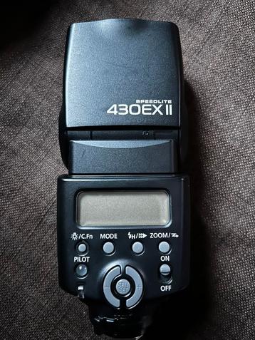 Flash Canon Speedlite 430EX II – Fonctionnel beschikbaar voor biedingen