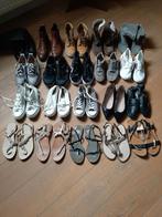 18 paar damesschoenen, verschillende merken maten 37/38., Ophalen, Zo goed als nieuw, Wit