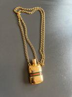 Gucci perfume bottle chain necklace, Pendentif, Enlèvement ou Envoi