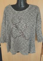 Blouse avec sequins, Vêtements | Femmes, Blouses & Tuniques, Enlèvement ou Envoi, Porté, Taille 38/40 (M), Gris