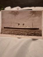 Postkaart 1948. White Star S.S. Mauretania, Ophalen of Verzenden