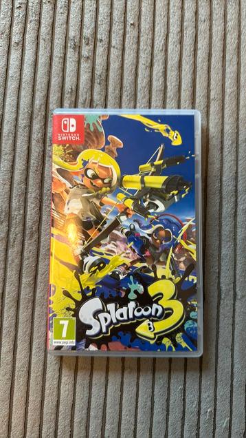 Splatoon 3 – Nintendo Switch – Comme neuf, complet ! beschikbaar voor biedingen