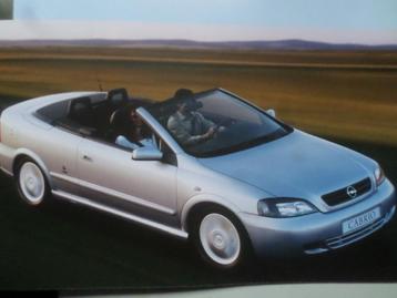 Brochure de l'Opel Astra Cabrio 2001