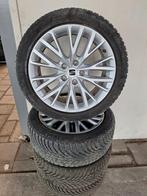 Seat Leon Winterset 17 Inch Origineel, Ophalen, Gebruikt, Banden en Velgen, 17 inch