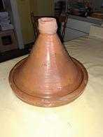 Tajine in terracotta, Ophalen