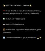 Woning gezocht, Immo