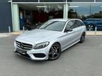 Mercedes-Benz C-CLASS 180 AMG Line/ LEER / NAVI / ZETELVERWA, Auto's, Mercedes-Benz, Gebruikt, 4 cilinders, 129 pk, 2045 kg