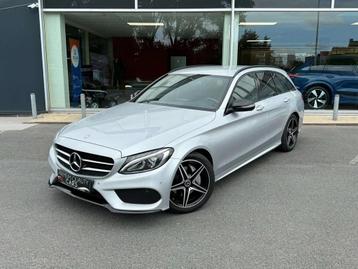 Mercedes-Benz C-CLASS 160 C -AMG Line/ LEER / NAVI / ZETELVE beschikbaar voor biedingen