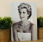 Plaque murale en métal Princesse Diana, Affiche, Œuvre d'art ou Peinture, Enlèvement ou Envoi, Neuf