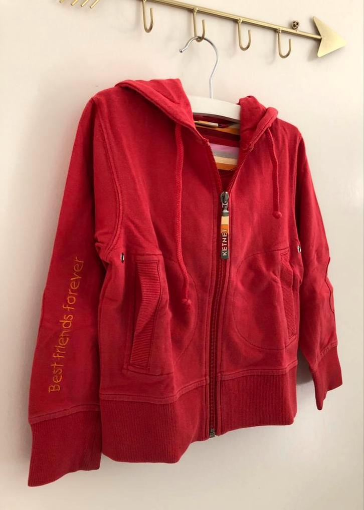 sweat à capuche zippé rouge Ketnet 104, Enfants & Bébés, Vêtements enfant | Taille 104, Utilisé, Fille, Pull ou Veste, Enlèvement ou Envoi
