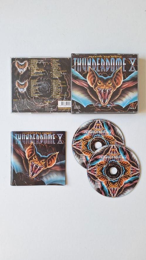 Thunderdome X Thunderdome 10 suce du sang, CD & DVD, CD | Compilations, Utilisé, Autres genres, Coffret, Enlèvement ou Envoi
