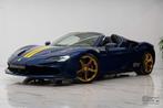 Ferrari 4.0 V8 F1! PHEV! 10x Carbon / Mega Spec / PPF!, Auto's, Ferrari, Gebruikt, Cabriolet, Blauw, Bedrijf