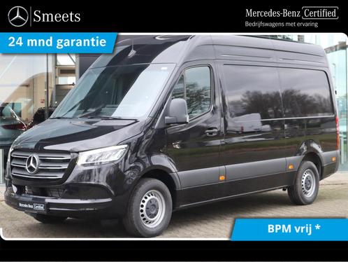 Mercedes-Benz Sprinter 319 L2H2 PRO LED 3.5T TREKHAAK, Auto's, Bestelwagens en Lichte vracht, Bedrijf, Te koop, Used 1. Bestelwagens met ervaring.