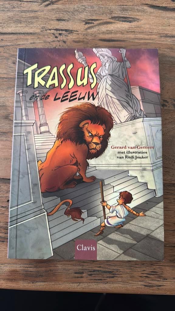 Gerard van Gemert - Trassus en de leeuw, Boeken, Kinderboeken | Jeugd | onder 10 jaar, Ophalen of Verzenden