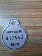 fietsplaat Antwerpen 1979, Ophalen of Verzenden