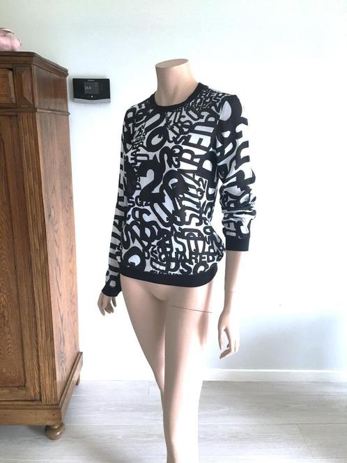 Dsquared2 - Exclusieve blouse, Kleding | Dames, Blouses en Tunieken, Zo goed als nieuw, Maat 38/40 (M), Wit, Verzenden
