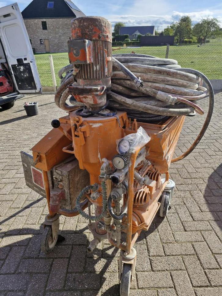 PFT G4 électrique – machine à projeter, Bricolage & Construction, Outillage | Autres Machines, Utilisé, Enlèvement