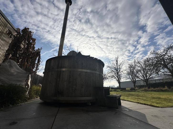 Hottub - Coldtub - Ijsbad, Tuin en Terras, Bubbelbaden en Hottubs, Gebruikt, Vast, Trap, Ophalen