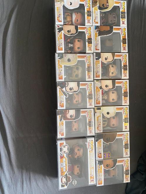 13 funko pops the walking dead, Verzamelen, Poppetjes en Figuurtjes, Zo goed als nieuw, Ophalen of Verzenden