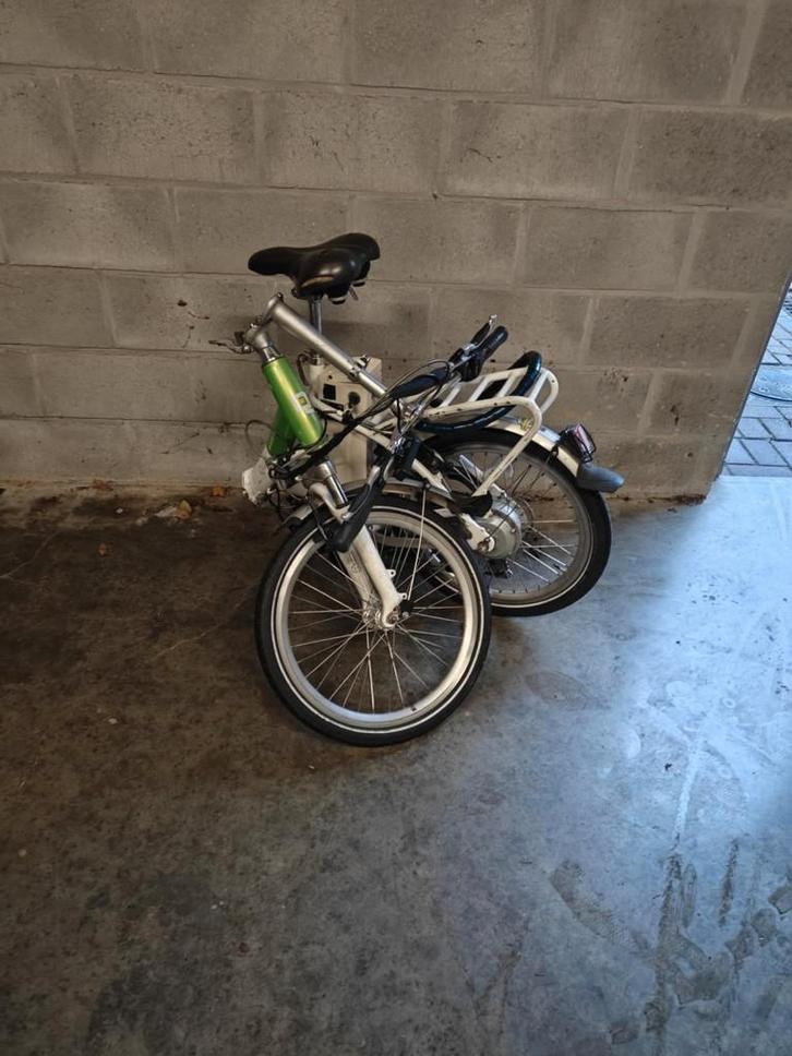 elektrische plooifiets Qwic, Fietsen en Brommers, Elektrische fietsen, Gebruikt, Qwic, Ophalen