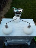 1 x plafondlamp om 3 witte bollen op te hangen merk Ikea, Ophalen, Gebruikt, Glas