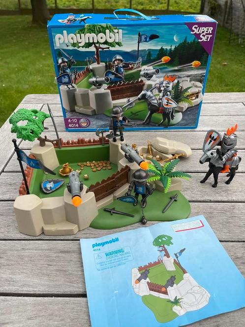Playmobil 4014 Superset Ridder Bastion Knights, Kinderen en Baby's, Speelgoed | Playmobil, Zo goed als nieuw, Ophalen