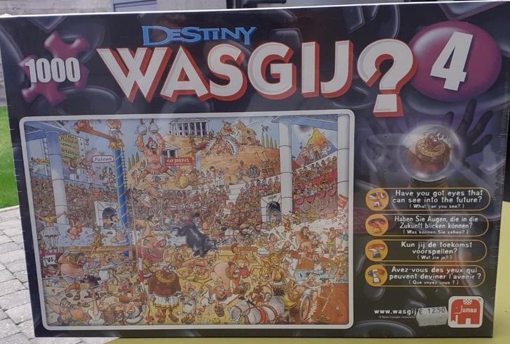 WasGij puzzel 1000 stukjes, Hobby en Vrije tijd, Denksport en Puzzels, Zo goed als nieuw, Legpuzzel, 500 t/m 1500 stukjes, Ophalen