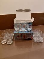 24 aperitiefglaasjes 5 verschillende vormen, Huis en Inrichting, Ophalen of Verzenden, Nieuw, Glas, Glas of Glazen