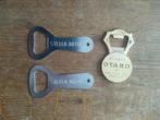 3  x  Vintage  Flessenopeners, Ophalen