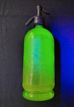 Uranium glas antieke sifon fles/ ouraline, Enlèvement ou Envoi