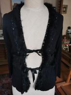 Super mooi zwart  dames Bolero truitje, Ophalen of Verzenden, Zo goed als nieuw, Maat 36 (S), Zwart