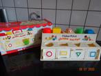 Fisher Price Shape Sorter*VINTAGE*PRIMA STAAT* uitgave 1974!, Ophalen of Verzenden