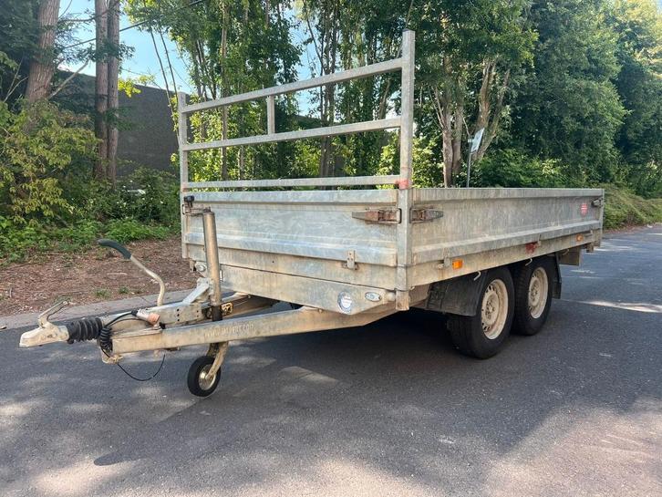 Driezijdige Kipper - Hapert 300 x 180 x 40 cm 2700kg, Auto diversen, Aanhangers en Bagagewagens, Gebruikt, Ophalen