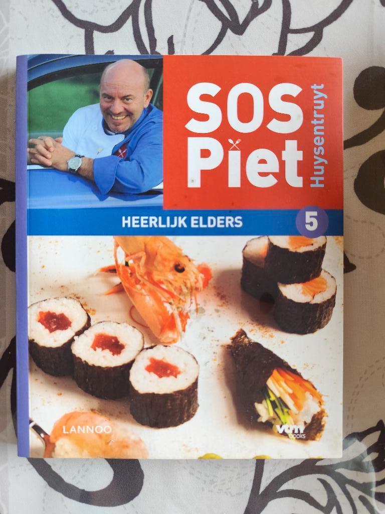 Boek SOS Piet Huysentruyt Heerlijk Elders, Livres, Livres de cuisine, Piet Huysentruyt, Enlèvement ou Envoi, Comme neuf, Autres régions