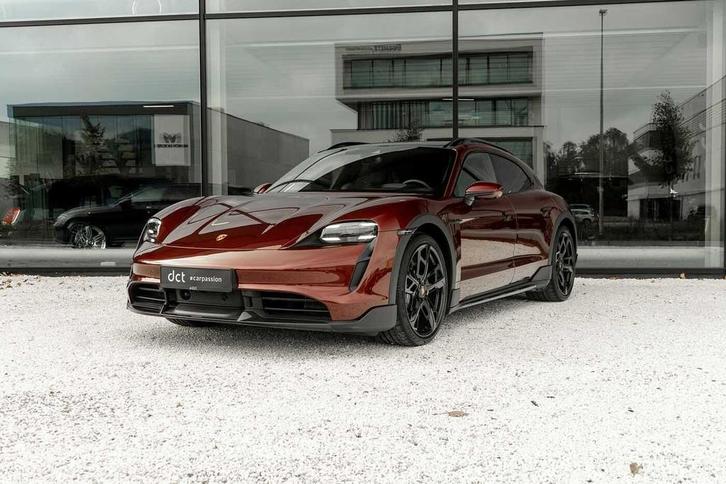 Porsche Taycan Cross Turismo Turbo S NP:265.247 Euro, Auto's, Porsche, Bedrijf, Te koop, Taycan Cross Turismo, ABS, Achteruitrijcamera