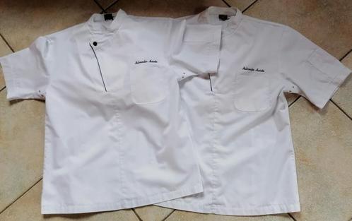 Trois blouses de cuisinier  taille L unisexe, Vêtements | Hommes, Packs de vêtements pour hommes, Porté, Taille 52/54 (L), Enlèvement ou Envoi