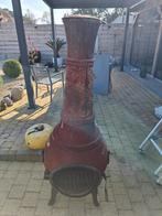 Te koop grote tuinkachel 1.50 hoog, Ophalen of Verzenden, Gebruikt