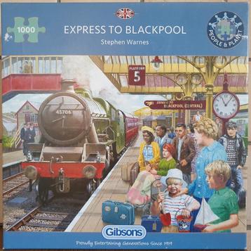 Express to blackpool., Hobby en Vrije tijd, Denksport en Puzzels, Ophalen of Verzenden, 500 t/m 1500 stukjes, Zo goed als nieuw