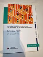Sociaal recht in essentie - Tiende editie, Overige vakken, Diverse auteurs, Ophalen of Verzenden, Zo goed als nieuw