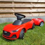 AUDI- speelgoedauto Junior Quattro- rood, Ophalen, Zo goed als nieuw, Loopvoertuig