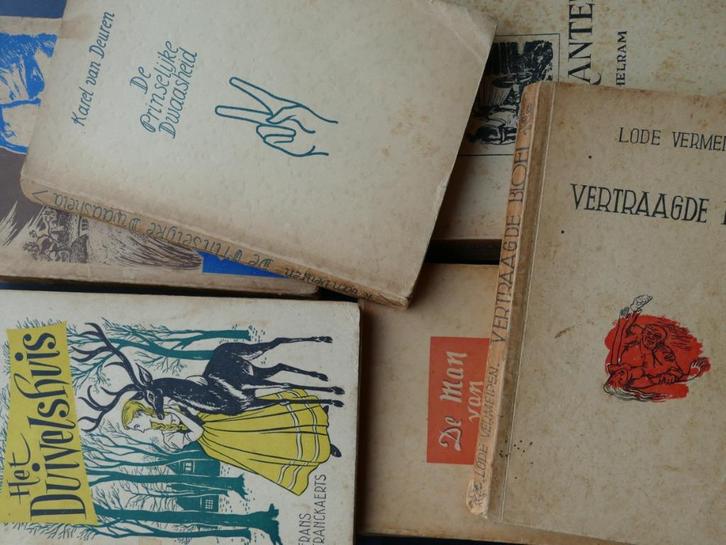 €4.00 voor 7 boeken van het Davidsfonds, Livres, Littérature, Utilisé, Enlèvement ou Envoi