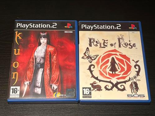 La Règle de Rose et KUON, Consoles de jeu & Jeux vidéo, Jeux | Sony PlayStation 2, Comme neuf, Enlèvement ou Envoi